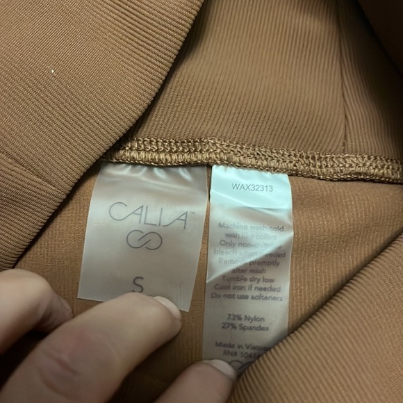 Calia high rise 7/8 pocket leggings, ribbed, small, new - Picture 4 of 10